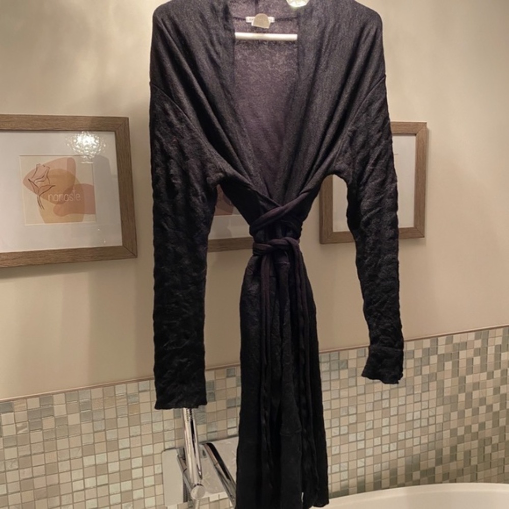 SARAH PACINI - Elegant Robe Coat NWO